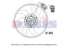OPEL 13208239 Fan, radiator